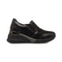 Sneakers slip-on nere da donna con strass Lora Ferres, Donna, SKU w013000205, Immagine 0